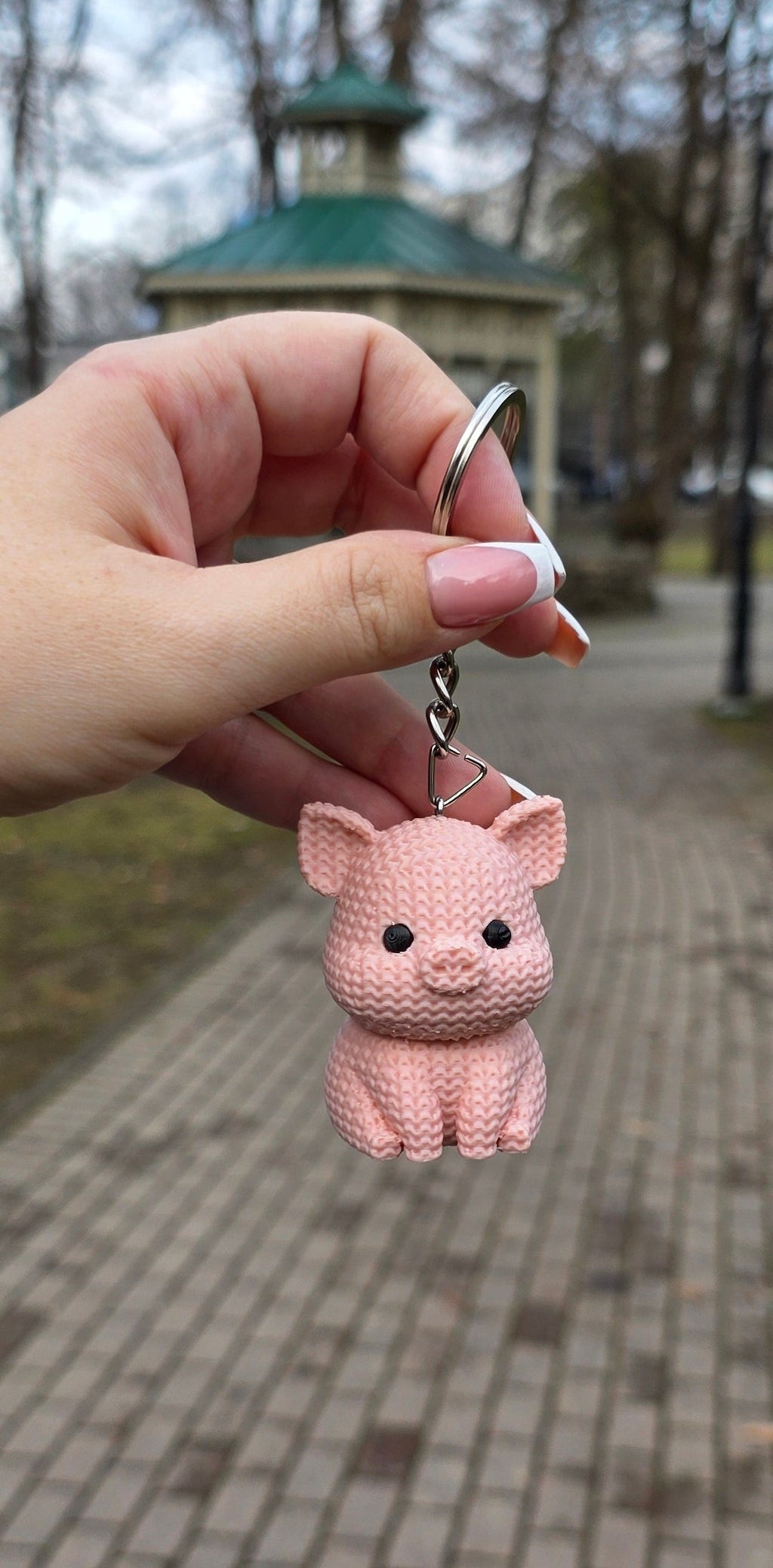 NFC privezak prase